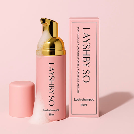 Shampoing nettoyant cils